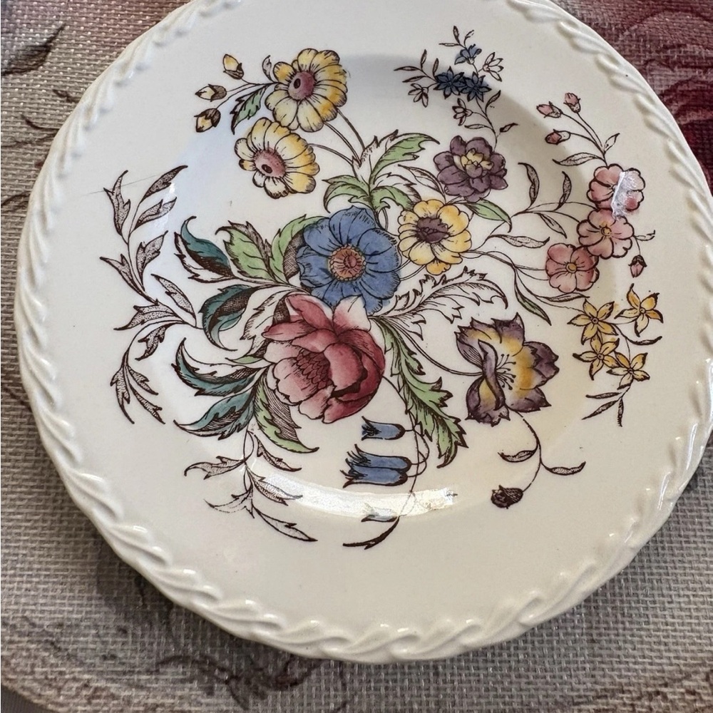 Vintage Rare Vernon Kilns "Mayflower" 6" Plate made in the 1940’s